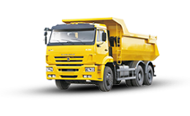 фото трехосного самосвала